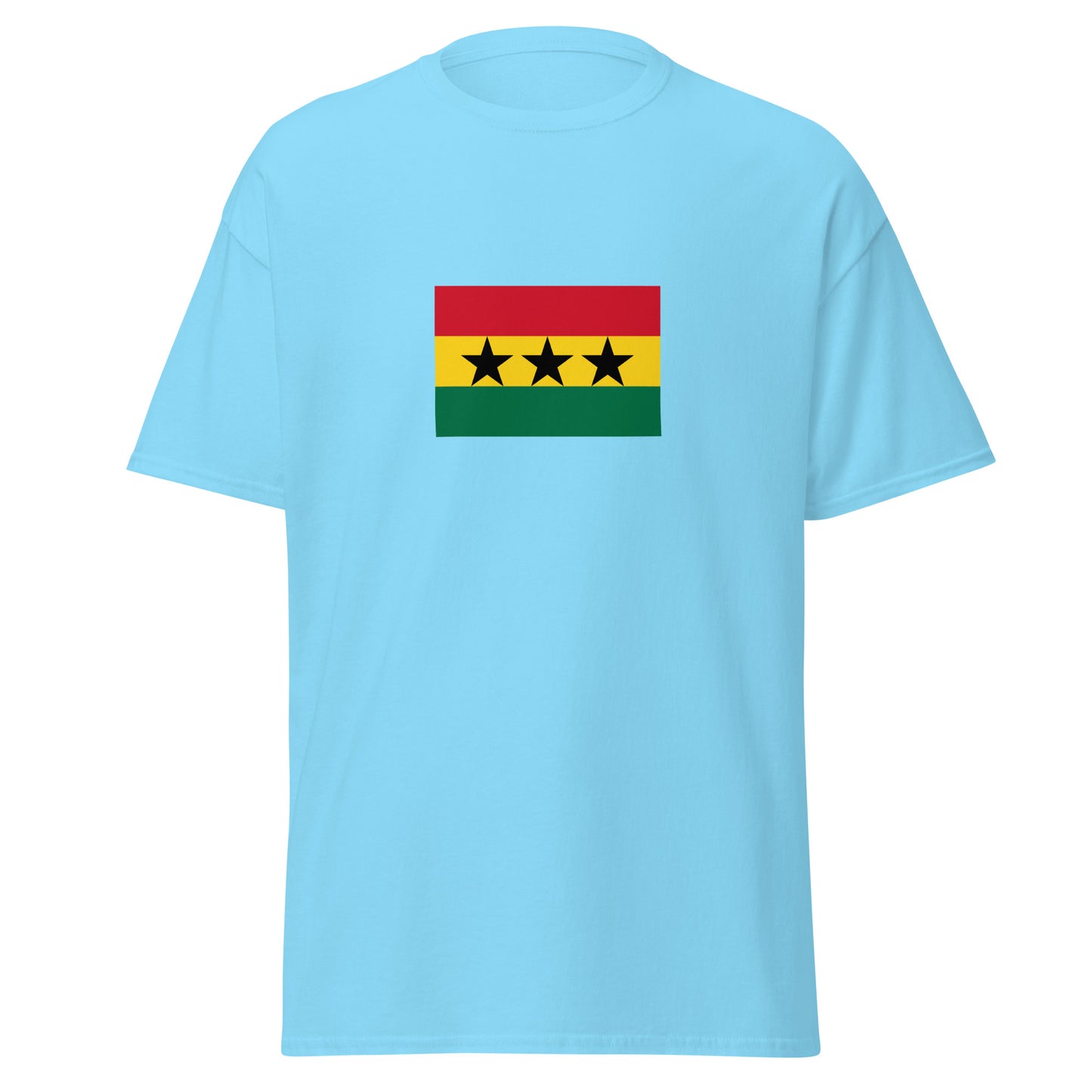 Ghana - Union of African States (1961-1963) | Historical Ghana Flag Interactive T-Shirt