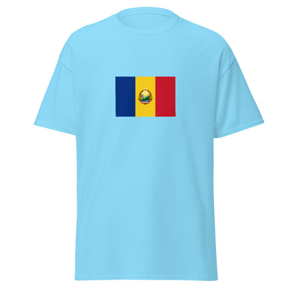 Romania - Socialist Republic of Romania (1947-1989) | Historical Romanian Flag Interactive T-shirt