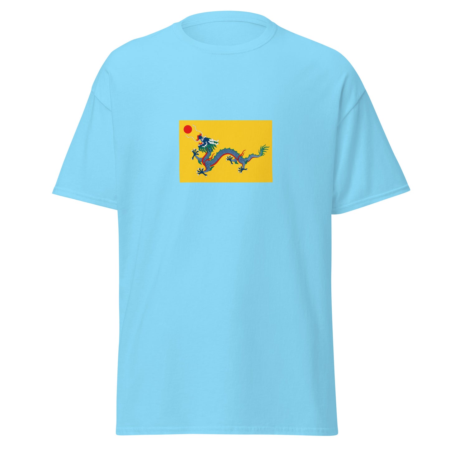 Taiwan - Qing Dynasty (1890-1895) | Historical Taiwanese Flag Interactive T-shirt