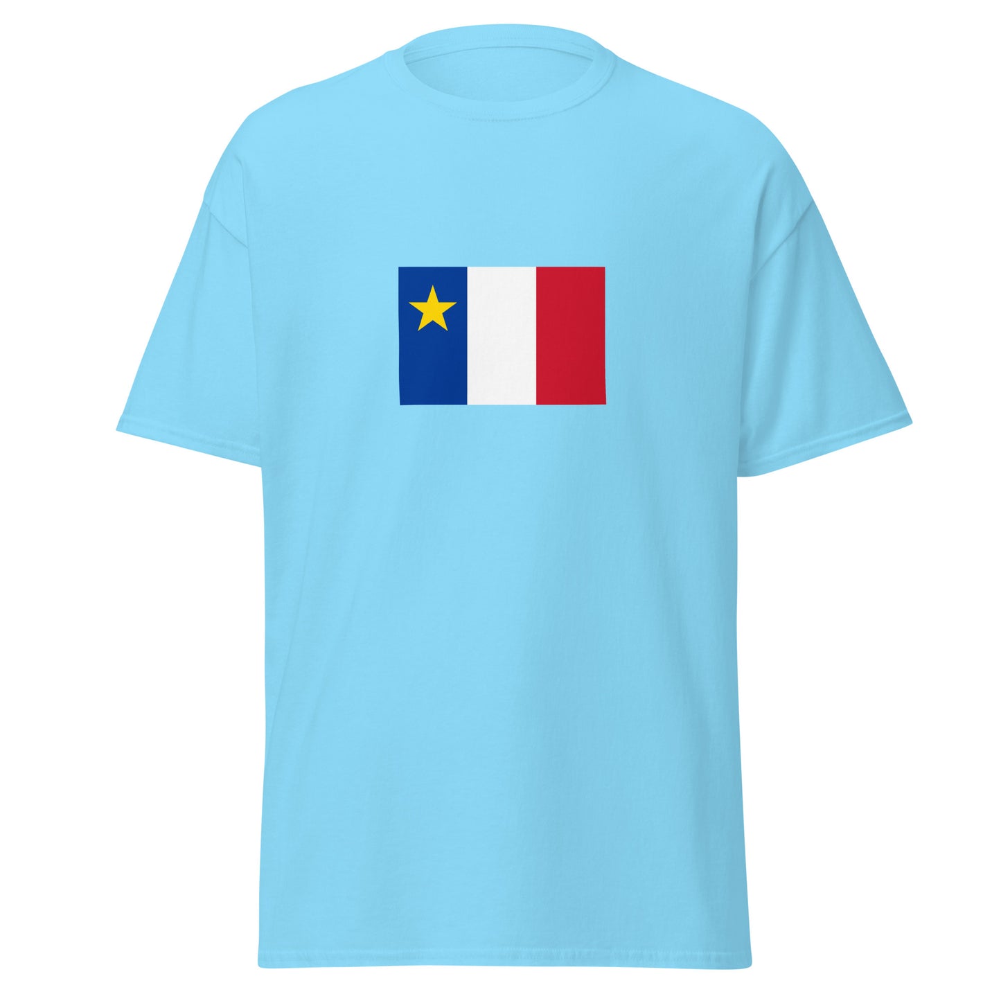 USA - Acadians | Ethnic American Flag Interactive T-shirt