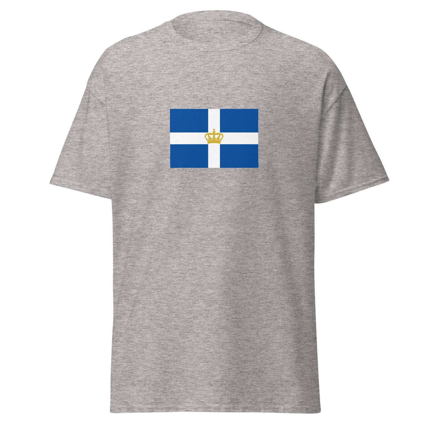 Greece - Kingdom of Greece (1863-1970) | Historical Greek Flag Interactive T-Shirt