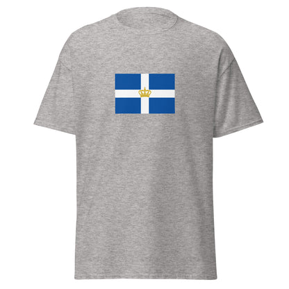 Greece - Kingdom of Greece (1863-1970) | Historical Greek Flag Interactive T-shirt