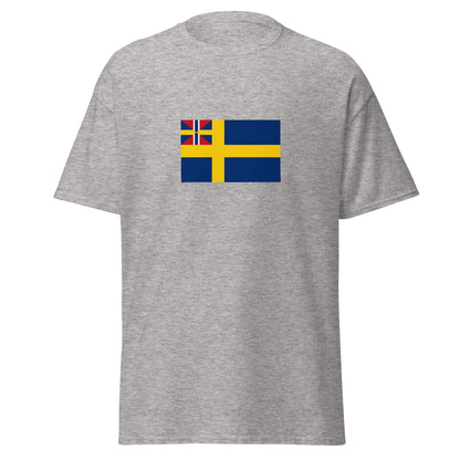 Sweden - United Kingdoms of Sweden and Norway (1814-1905) | Historical Swedish Flag Interactive T-shirt