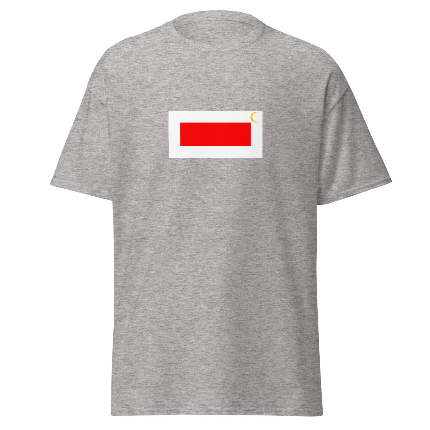 Qatar - Ottoman Qatar (1871-1913) | Historical Qatari Flag Interactive T-Shirt