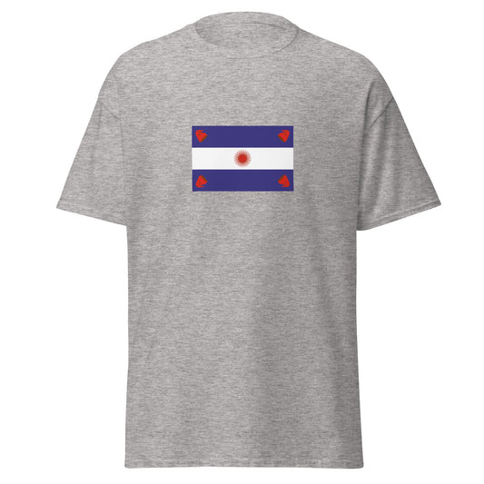 Argentina - Argentine Confederation (1831-1861) | Historical Argentina Flag Interactive T-Shirt