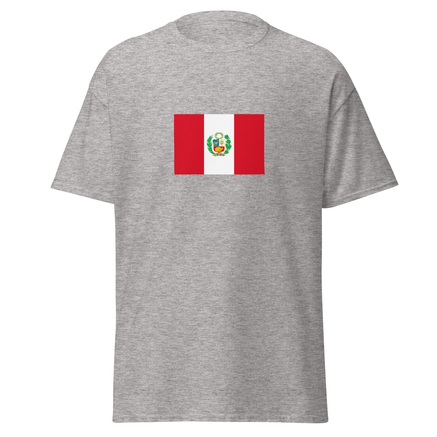 Peru - Peruvian Republic (1825-1884) | Historical Peru Flag Interactive T-Shirt