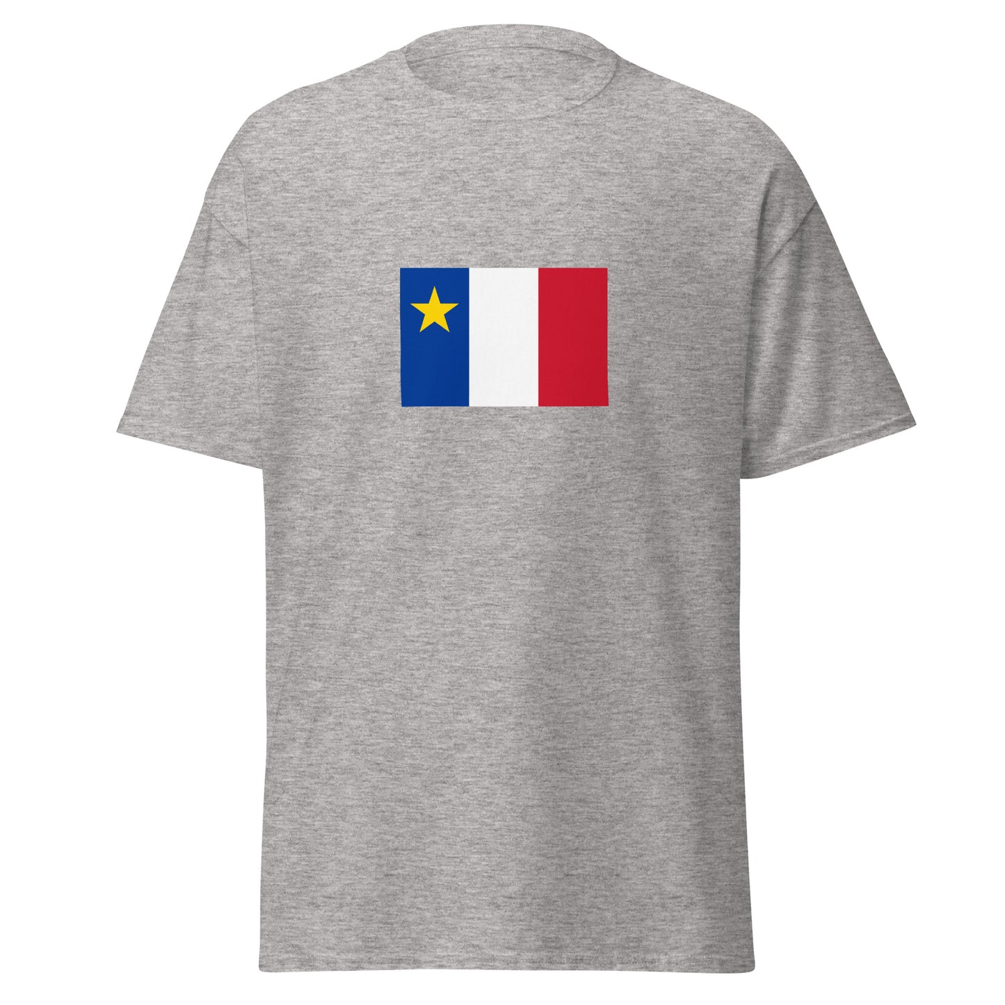 USA - Acadians | Ethnic American Flag Interactive T-shirt