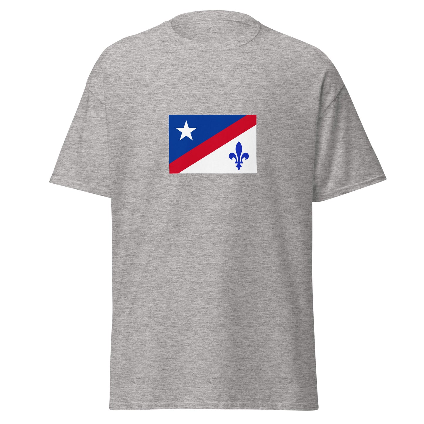 USA - French Americans | Ethnic American Flag Interactive T-shirt