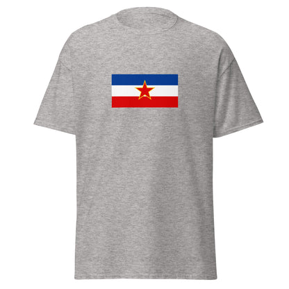 USA - Yugoslavs | Ethnic American Flag Interactive T-shirt