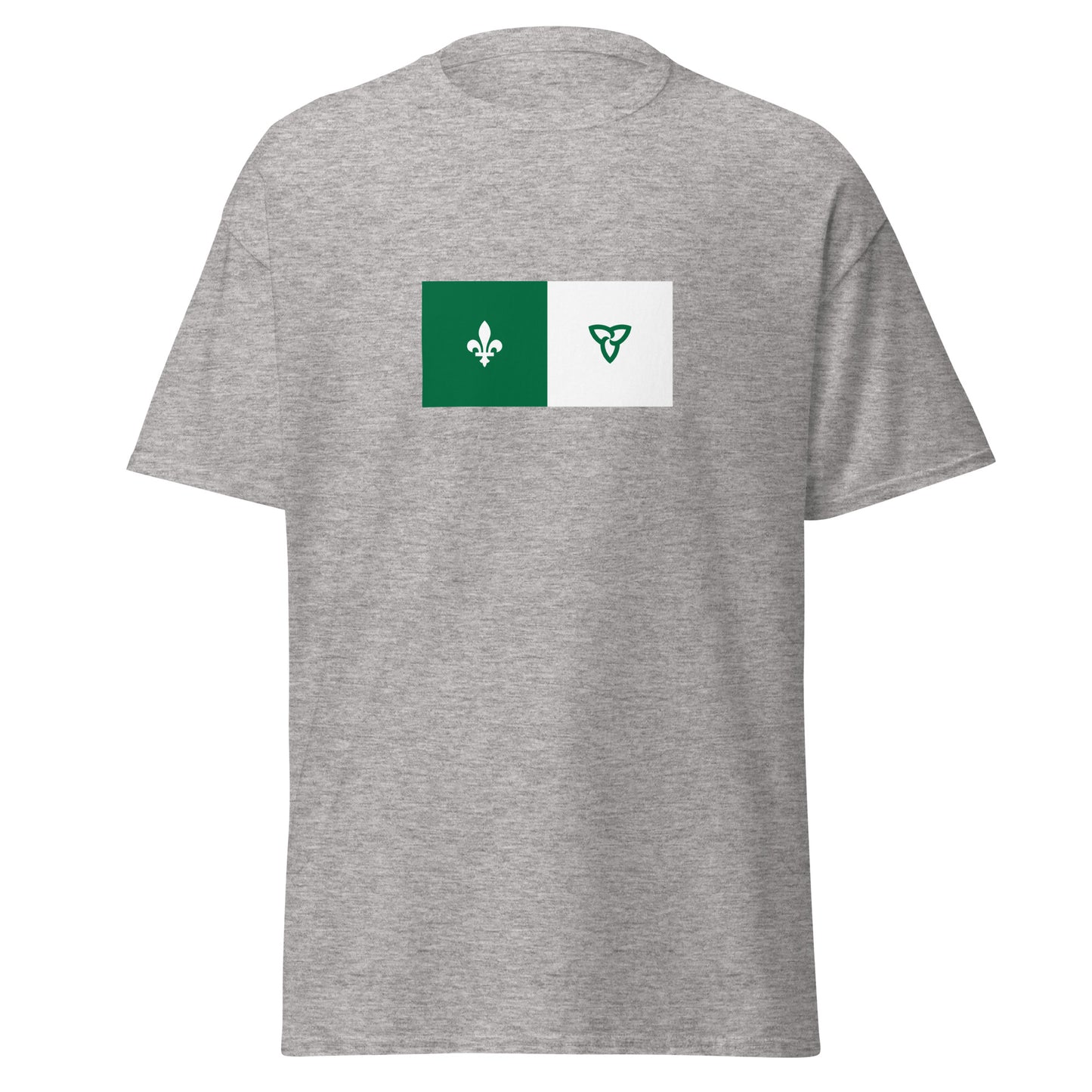 Canada - Franco Ontarians | Ethnic Canadian Flag Interactive T-shirt