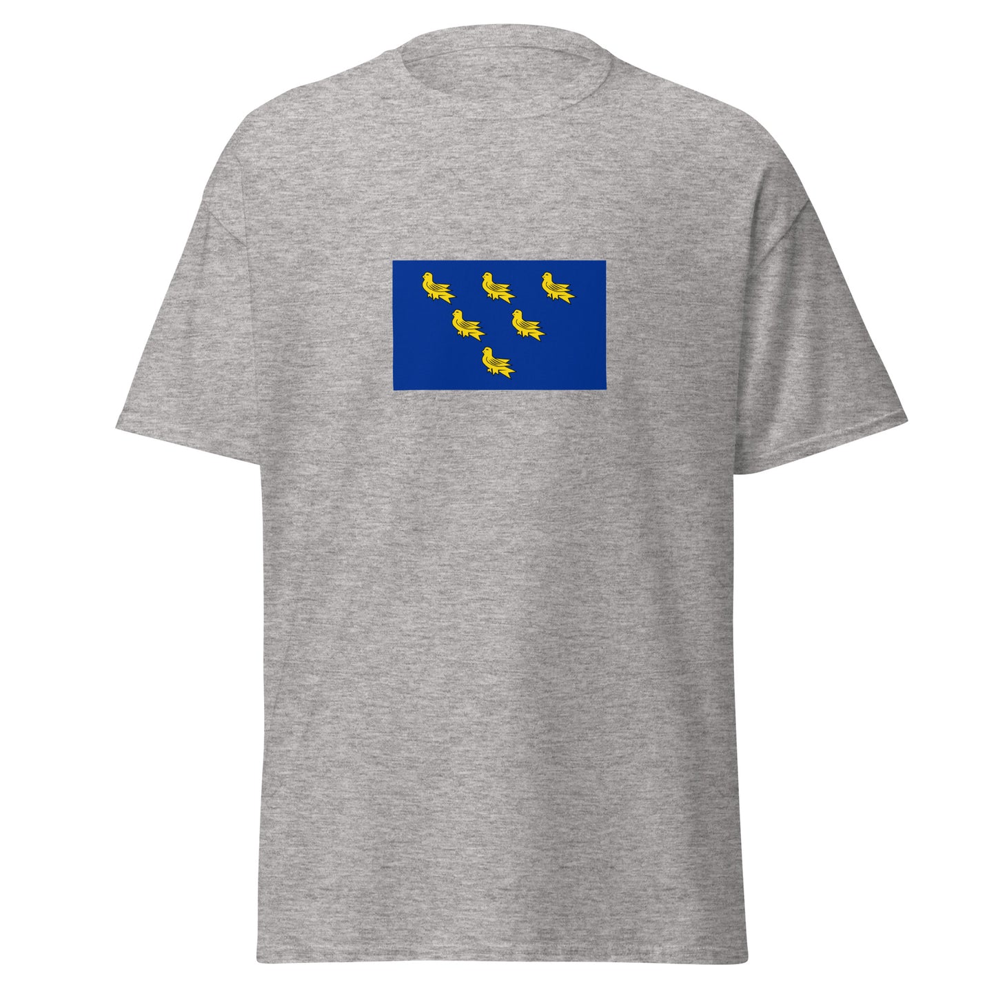 UK - Sussex people | Ethnic British Flag Interactive T-shirt