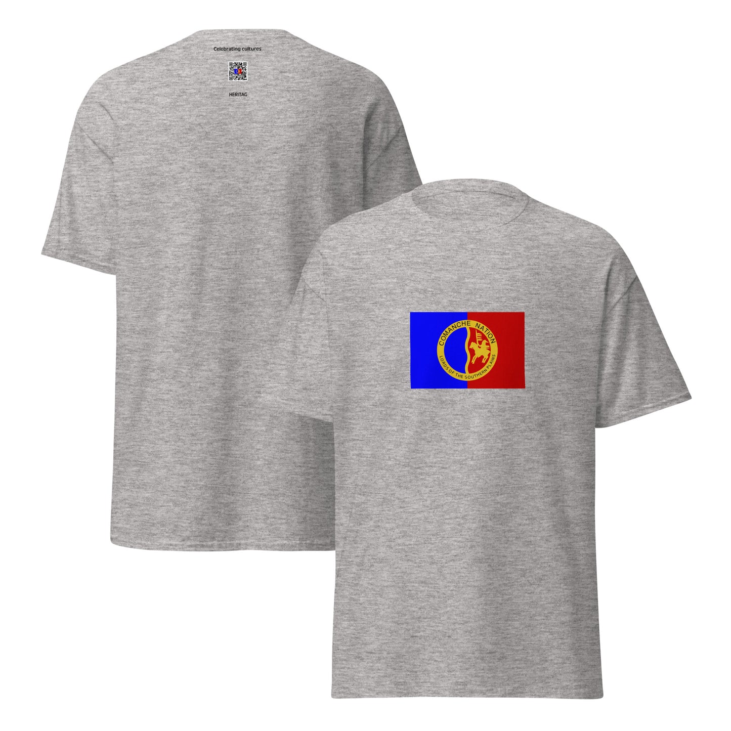 USA - Comanche People | Native American Flag Interactive T-shirt