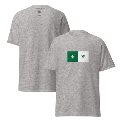 Canada - Franco Ontarians | Ethnic Canadian Flag Interactive T-shirt