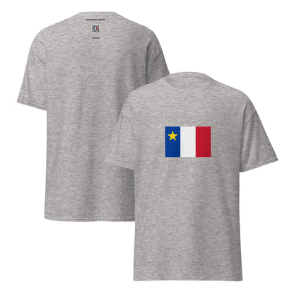 Canada - Acadians | Ethnic Canadian Flag Interactive T-shirt