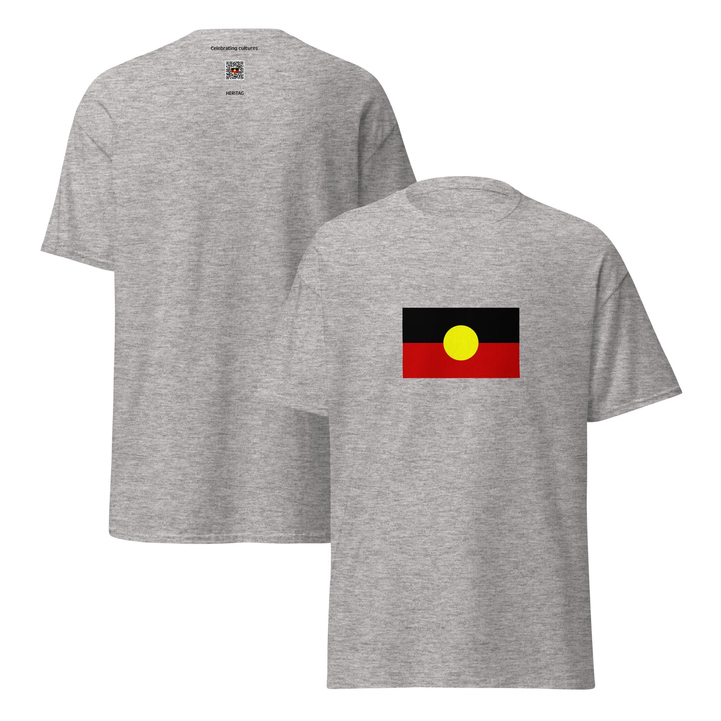 Australia - Aboriginal Australians | Aboriginal Australian Flag Interactive T-shirt