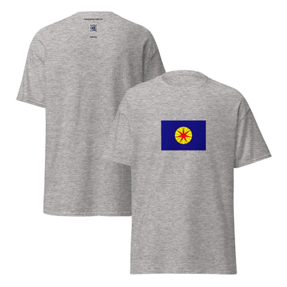 Japan - Republic of Ezo (1869-1869) | Historical Japanese Flag Interactive T-shirt