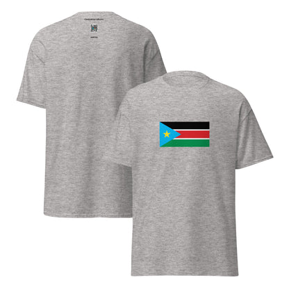 Sudan - South Sudanese People | Ethnic Sudanese Flag Interactive T-shirt