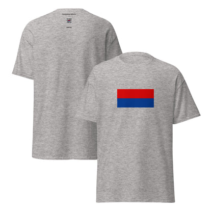 Serbia - Kingdom of Serbia (1217-1346) | Historical Serbian Flag Interactive T-shirt