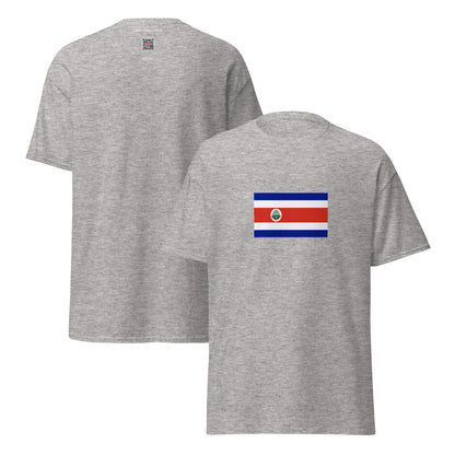 Costa Rica - State Flag (1906-1998) | Historical Costa Rican Flag Interactive T-Shirt