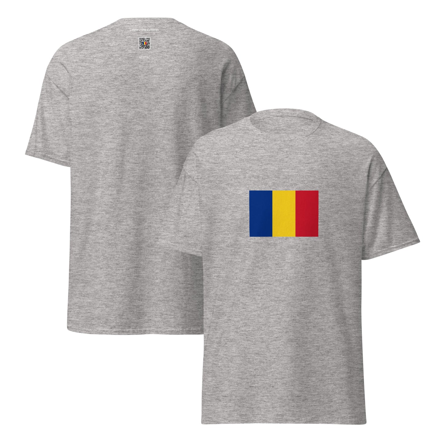 Romania - Kingdom of Romania (1881-1947) | Historical Romanian Flag Interactive T-Shirt
