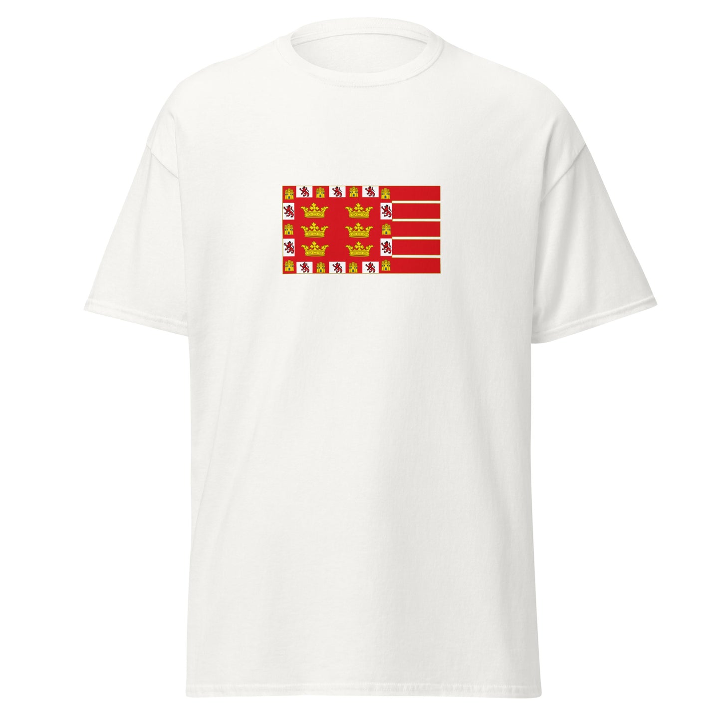 Spain - Kingdom of Murcia (1266-1833) | HIstorical Spanish Flag Interactive T-shirt