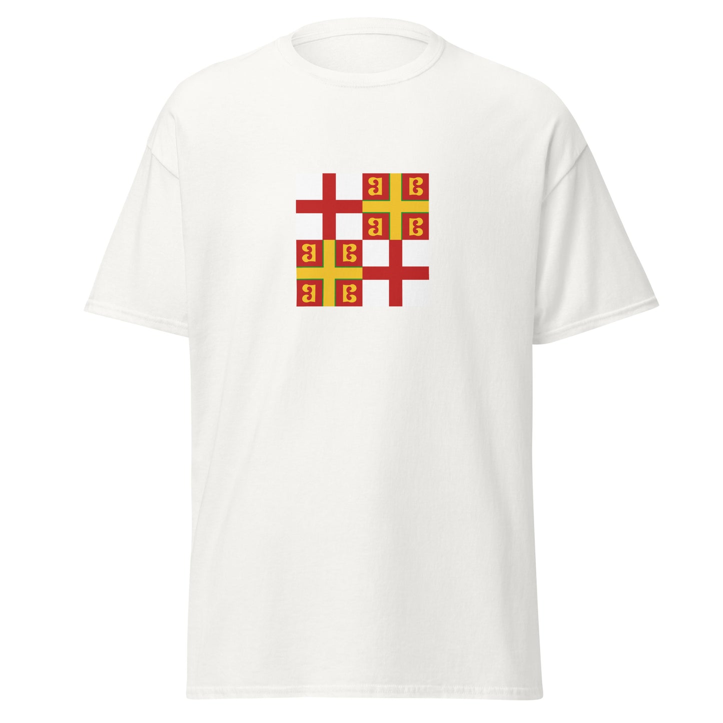 Spain - Byzantine Spania (552-624) | Historical Spanish Flag Interactive T-shirt