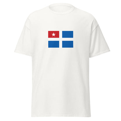 Greece - Cretan State (1898-1913) | Historical Greek Flag Interactive T-shirt