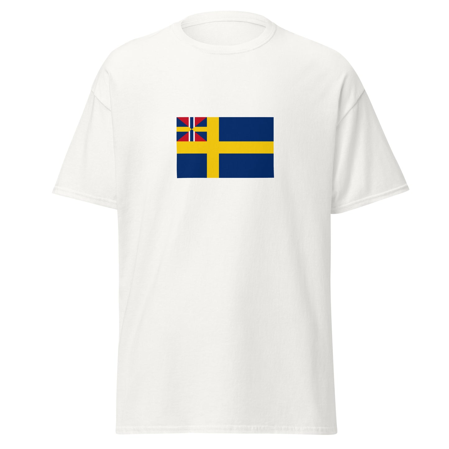 Sweden - United Kingdoms of Sweden and Norway (1814-1905) | Swedish Flag Interactive History T-Shirt