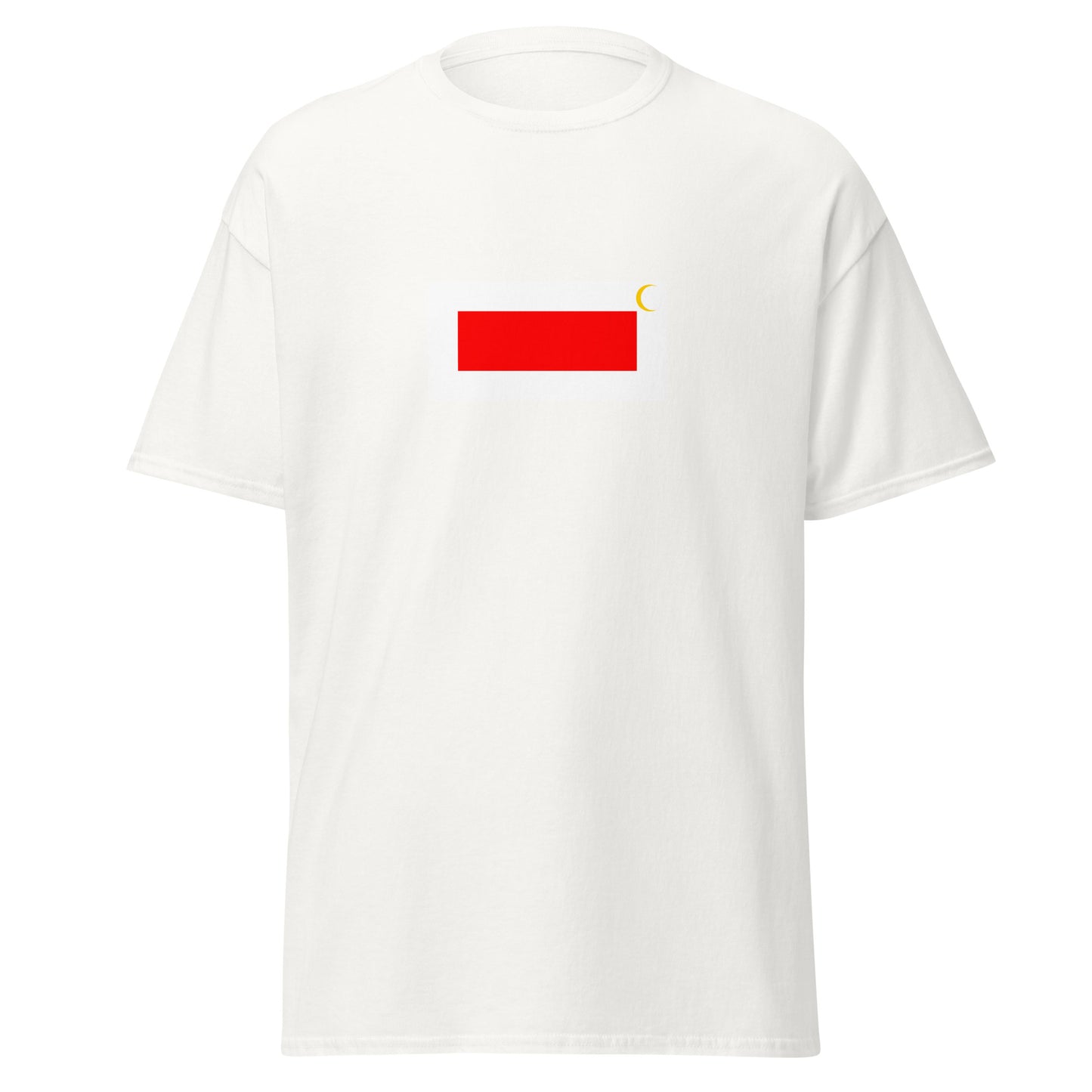 Qatar - Ottoman Qatar (1871-1913) | Historical Qatari Flag Interactive T-Shirt