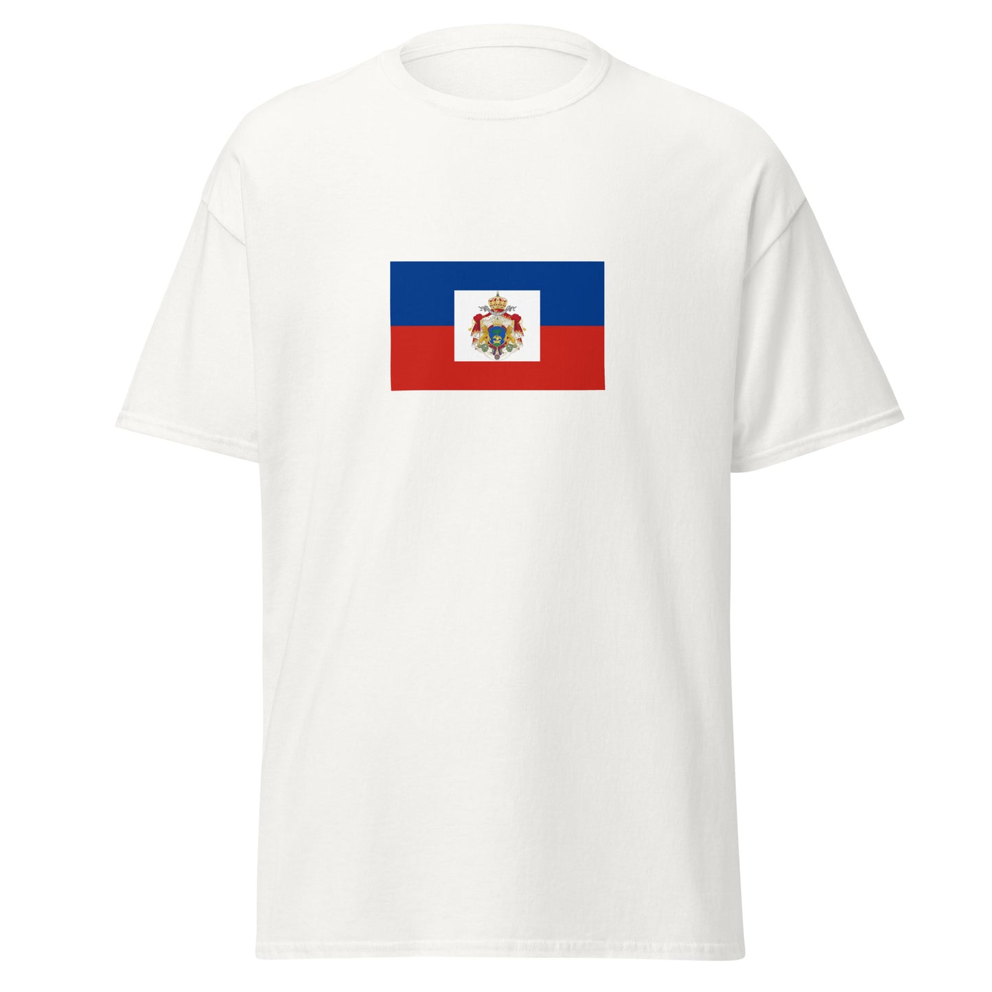 Haiti - Second Empire of Haiti (1849-1859) | Historical Haiti Flag Interactive T-Shirt