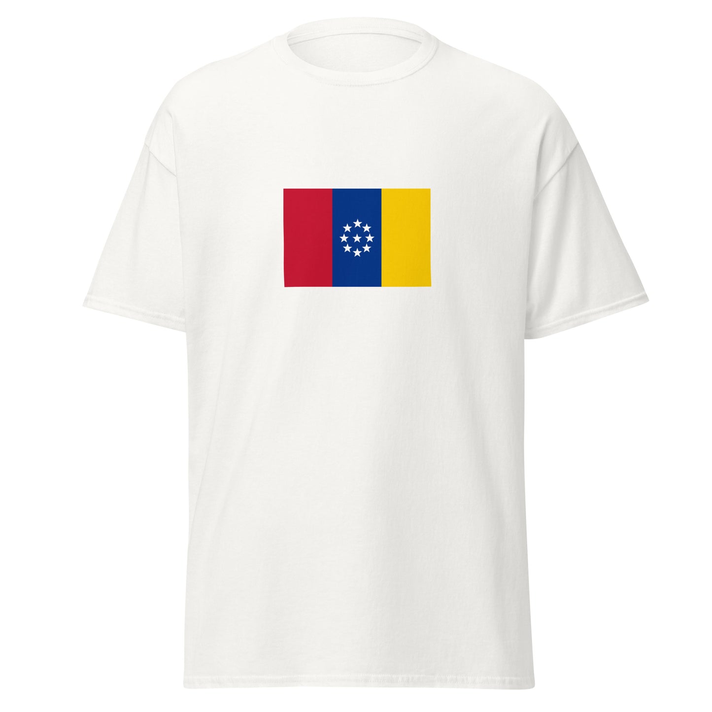 Colombia - United States of Colombia (1861) | Historical Colombian Flag Interactive T-Shirt