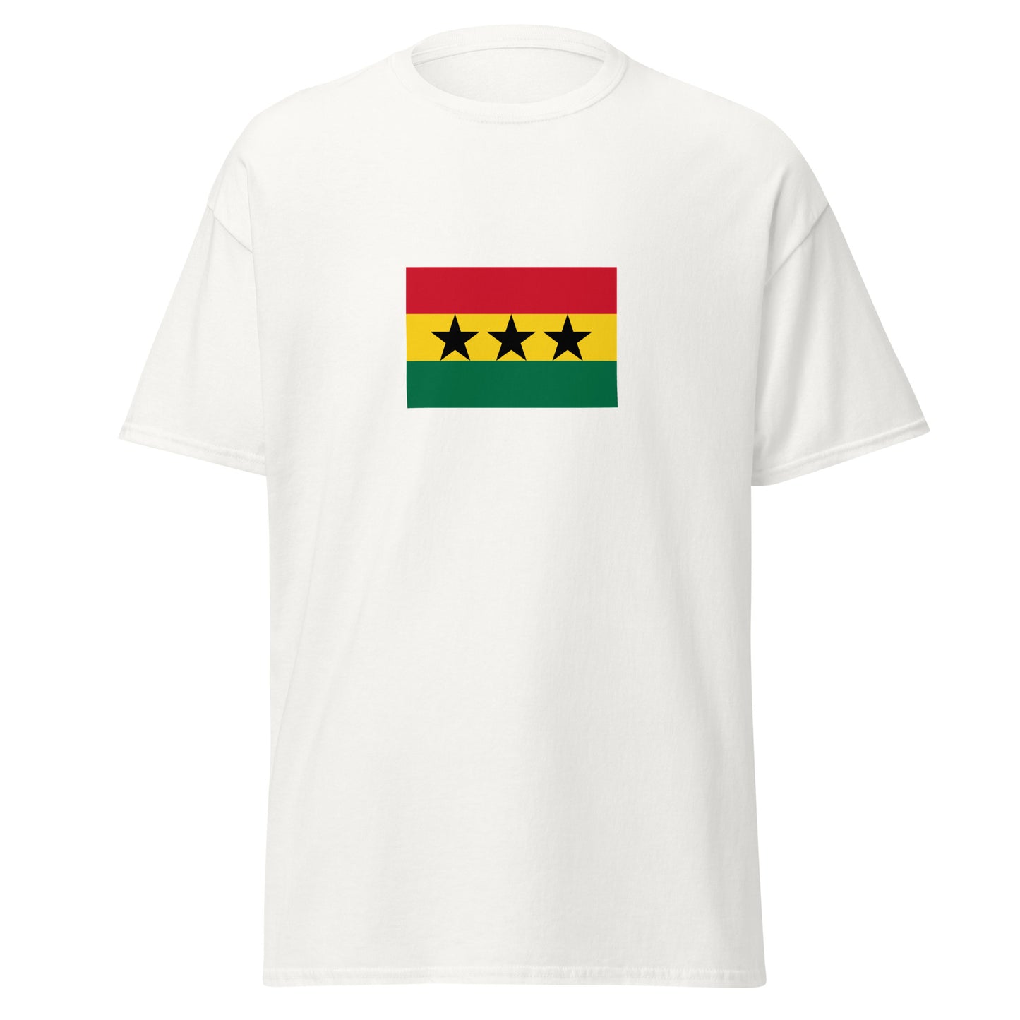 Ghana - Union of African States (1961-1963) | Historical Ghana Flag Interactive T-Shirt