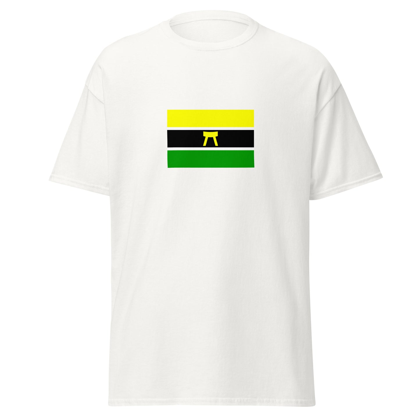 Ghana - Ashanti Empire (1935-1957) | Historical Ghana Flag Interactive T-Shirt