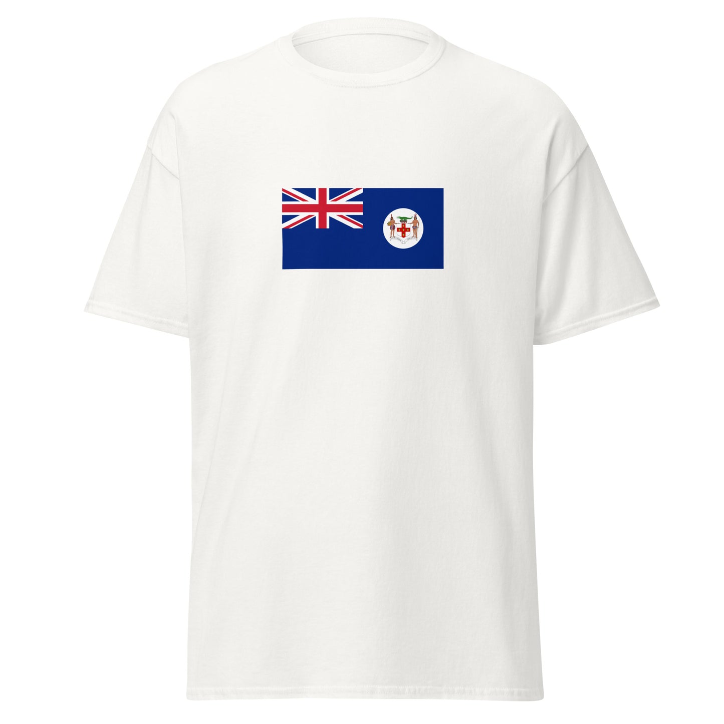 Jamaica - British Colonial Jamaica (1875-1962) | Historical Jamaica Flag Interactive T-Shirt