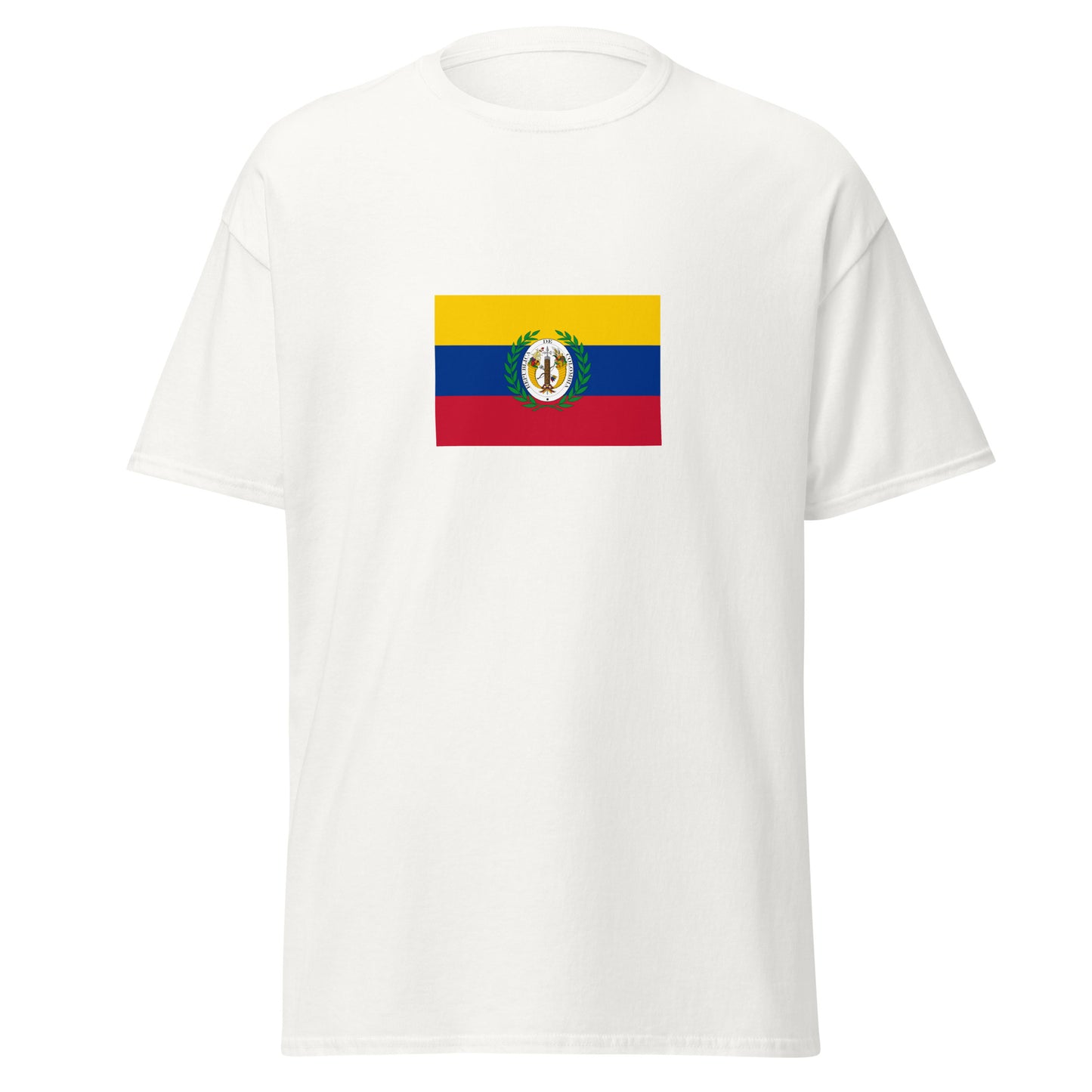 Venezuela - Gran Colombia (1819-1831) | Historical Venezuela Flag Interactive T-Shirt