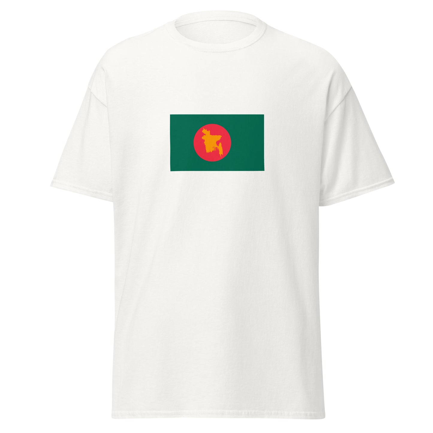 Bangladesh - Provisional Government of Bangladesh (1971-1972) | Historical Bangladesh Flag Interactive T-Shirt