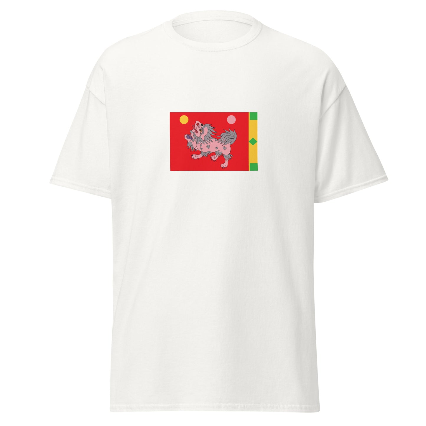 Bangladesh - Tibetan Empire (751-842) | Historical Bangladesh Flag Interactive T-Shirt