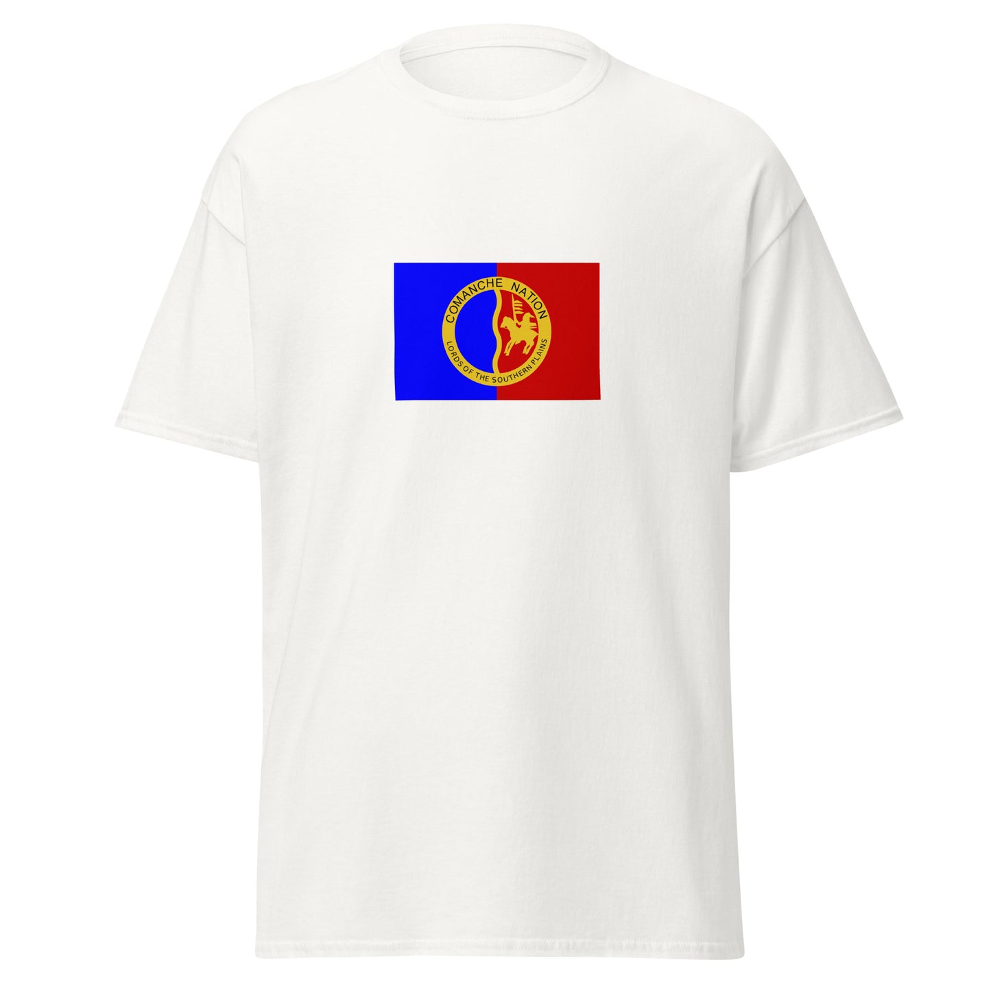 USA - Comanche People | Native American Flag Interactive T-shirt