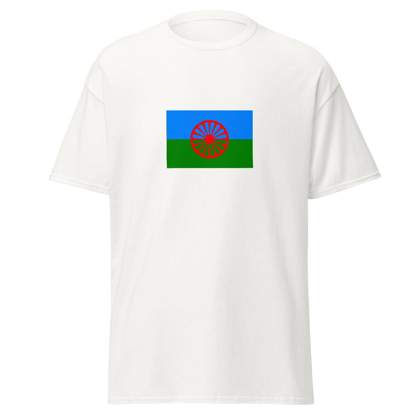 USA - Romani People | Ethnic American Flag Interactive T-shirt