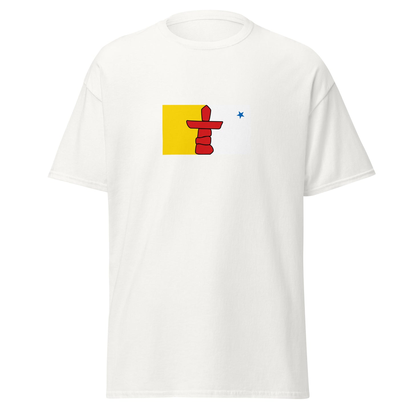 Canada - Nunavut Inuit People | Native Canadian Flag Interactive T-shirt