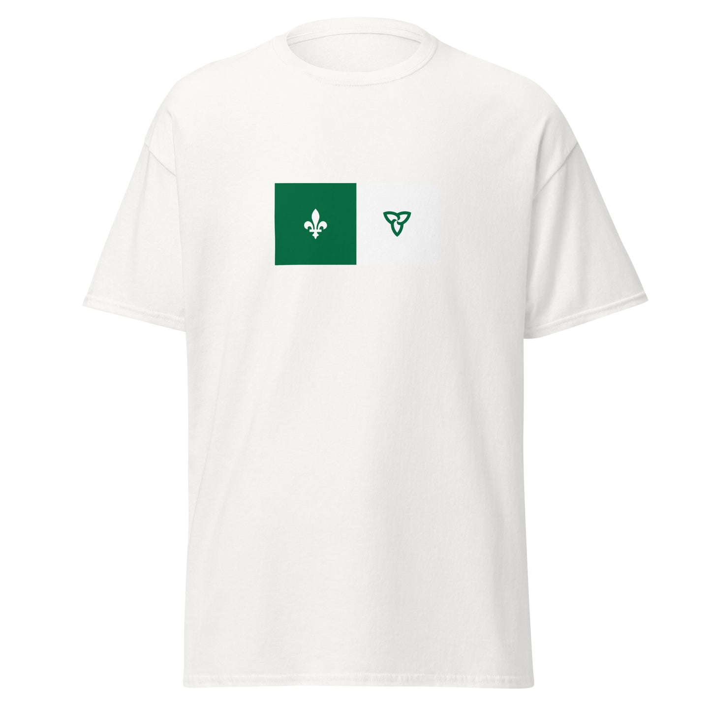 Canada - Franco Ontarians | Ethnic Canadian Flag Interactive T-shirt