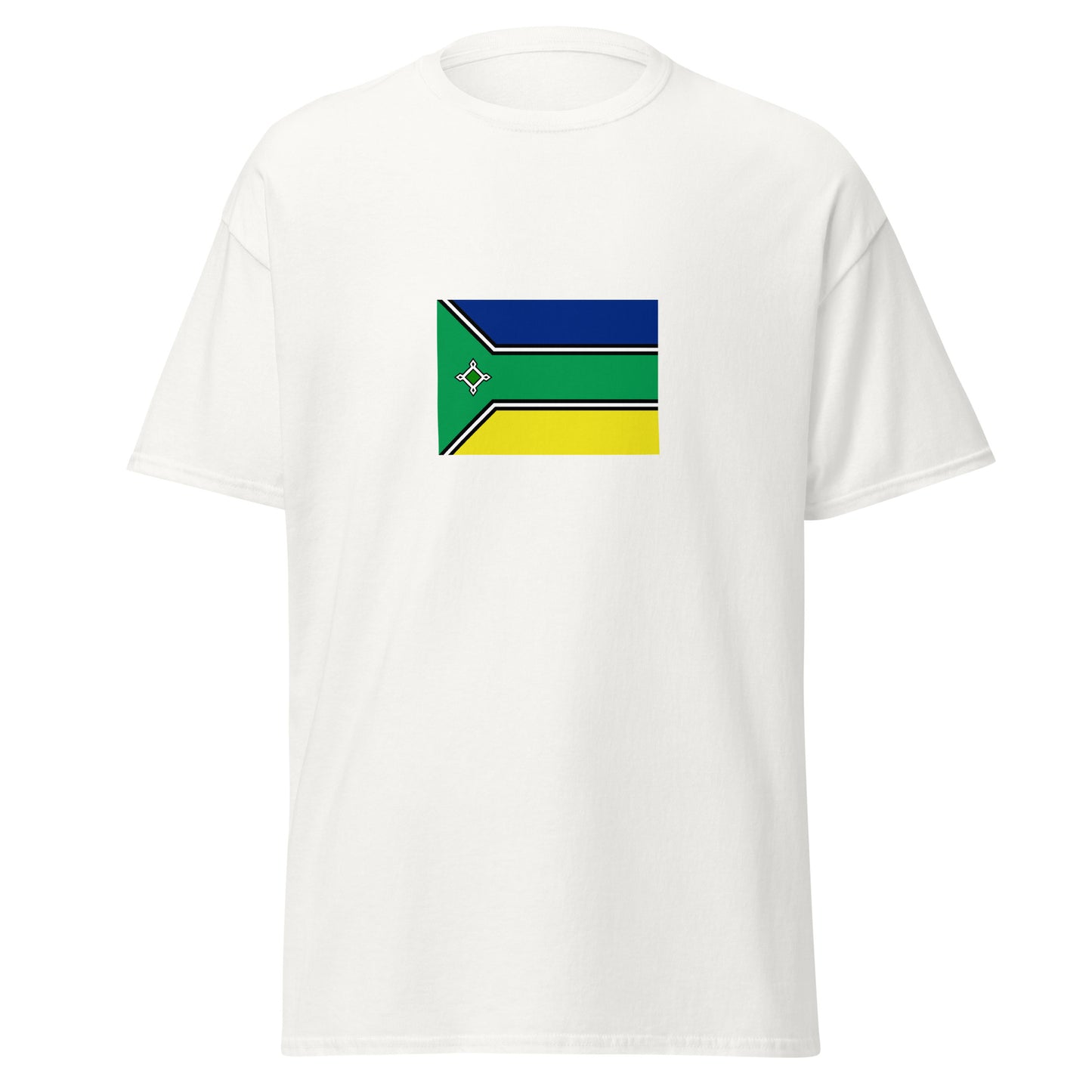 Brazil - Portuguese Guyanese | Ethnic Brazilian Flag Interactive T-shirt