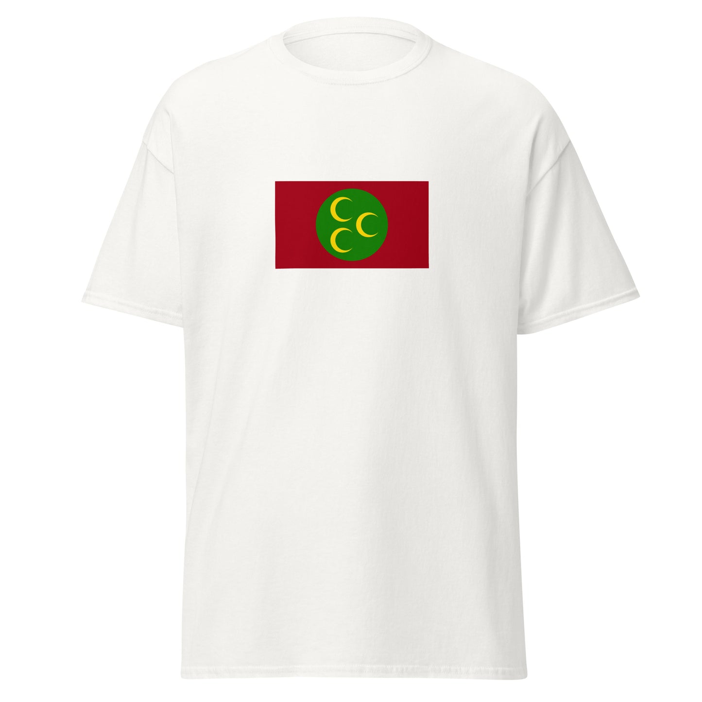 Jordan - Ottoman Syria (1516-1918) | Historical Jordanian Flag Interactive T-Shirt