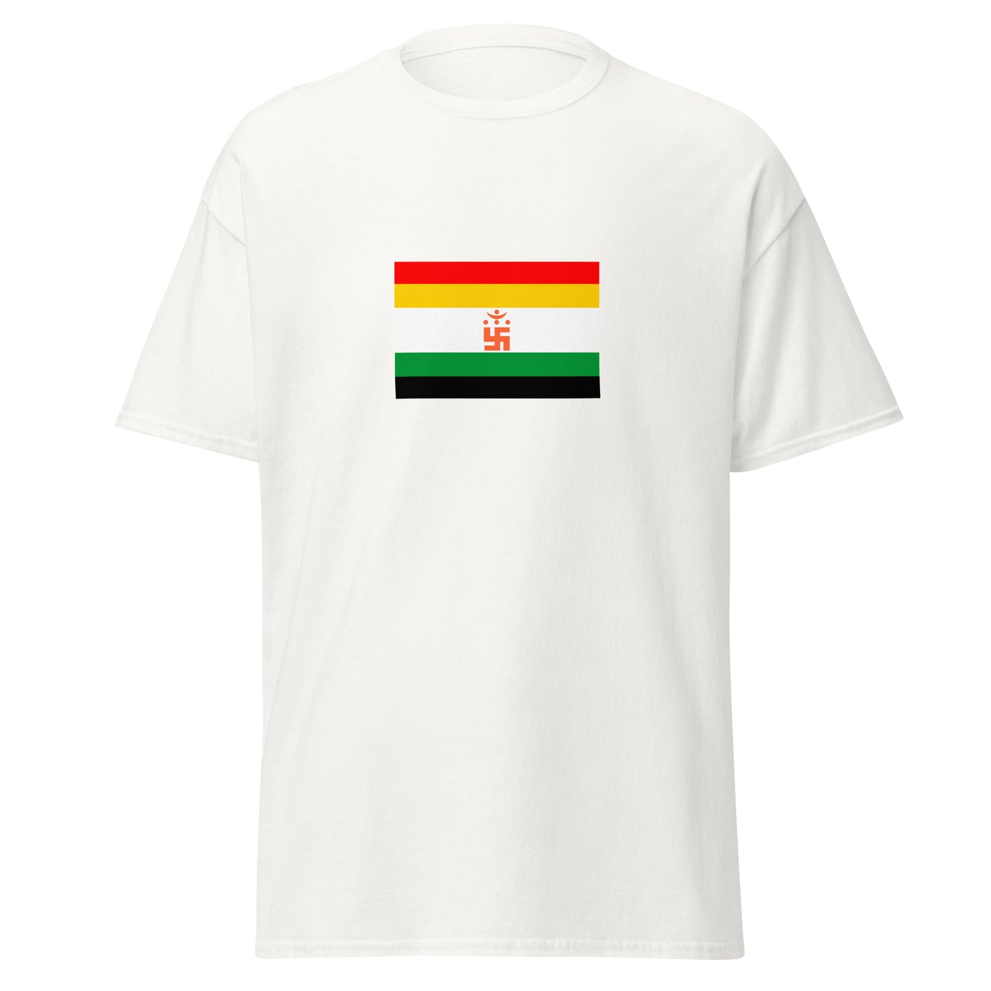 India - Jainism | Ethnic Indian Flag Interactive T-shirt