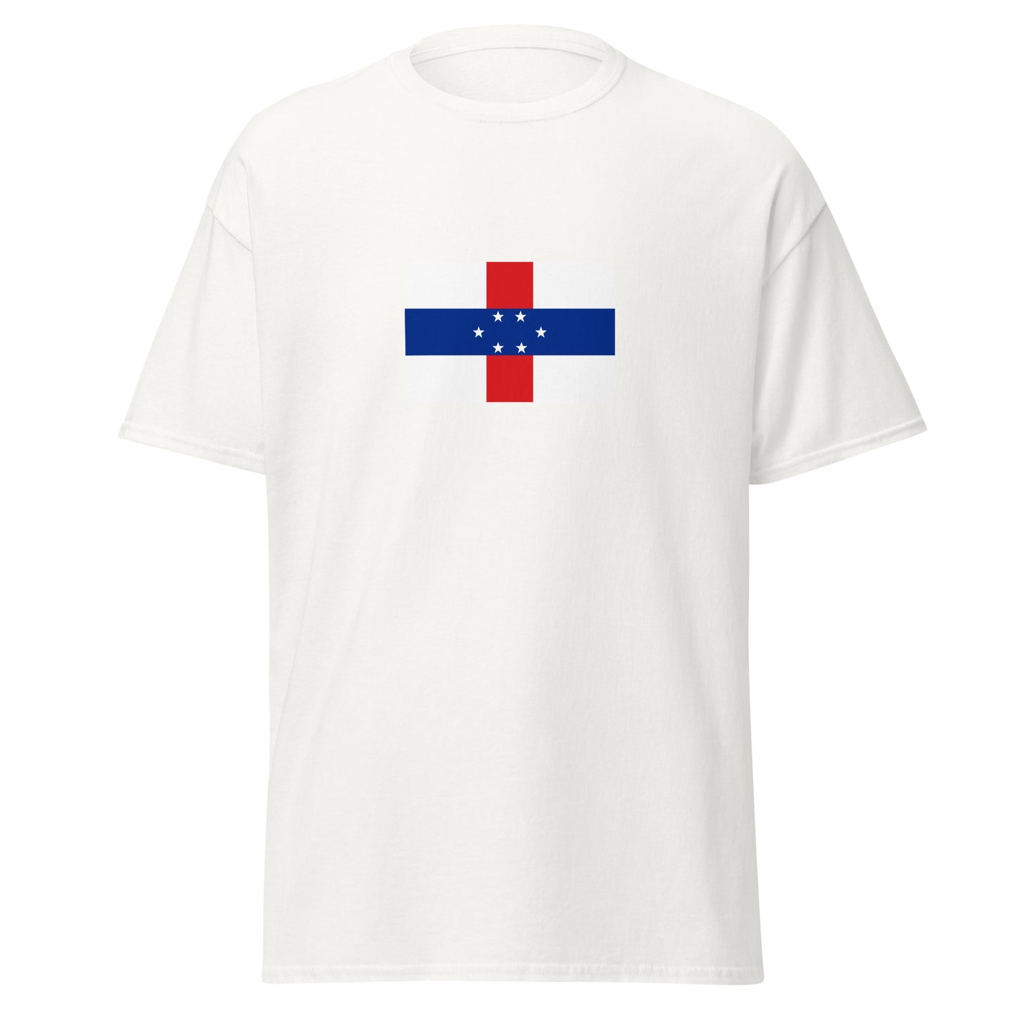 Netherlands - Antilles People | Ethnic Netherlands Flag Interactive T-shirt