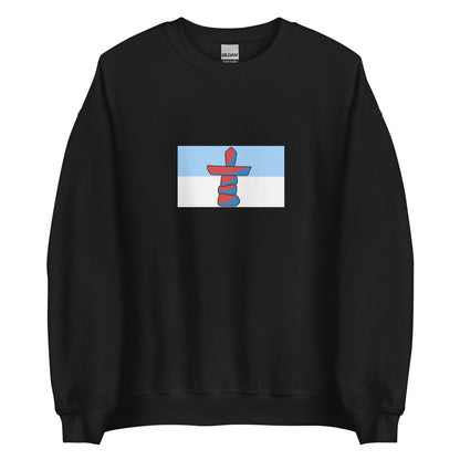USA - Inuits | Native American Flag Interactive Sweatshirt