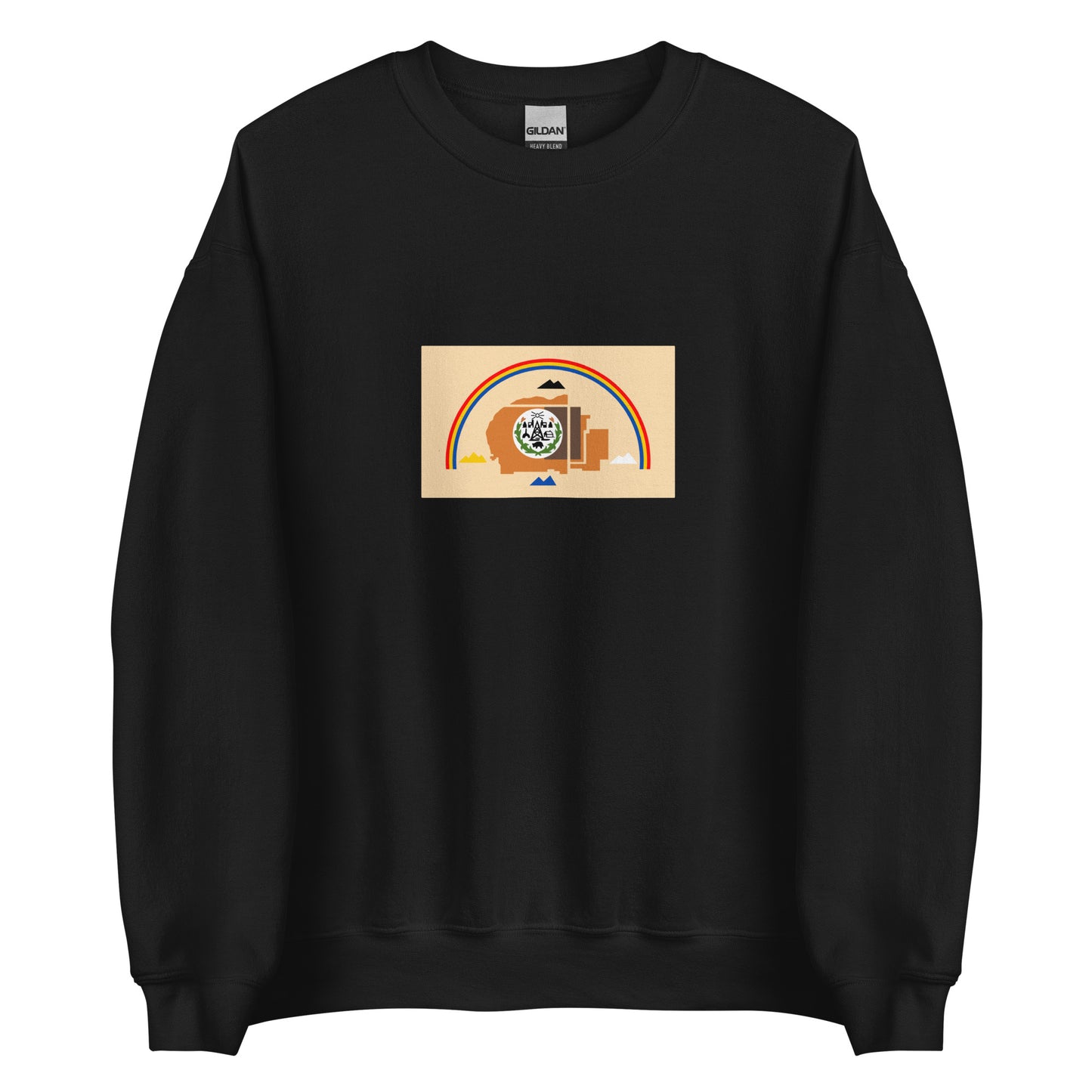 USA - Navajo people | Native American Flag Interactive Sweatshirt