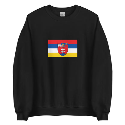 Slovakia - Carpathian Germans | Ethnic Slovakian Flag Interactive Sweatshirt