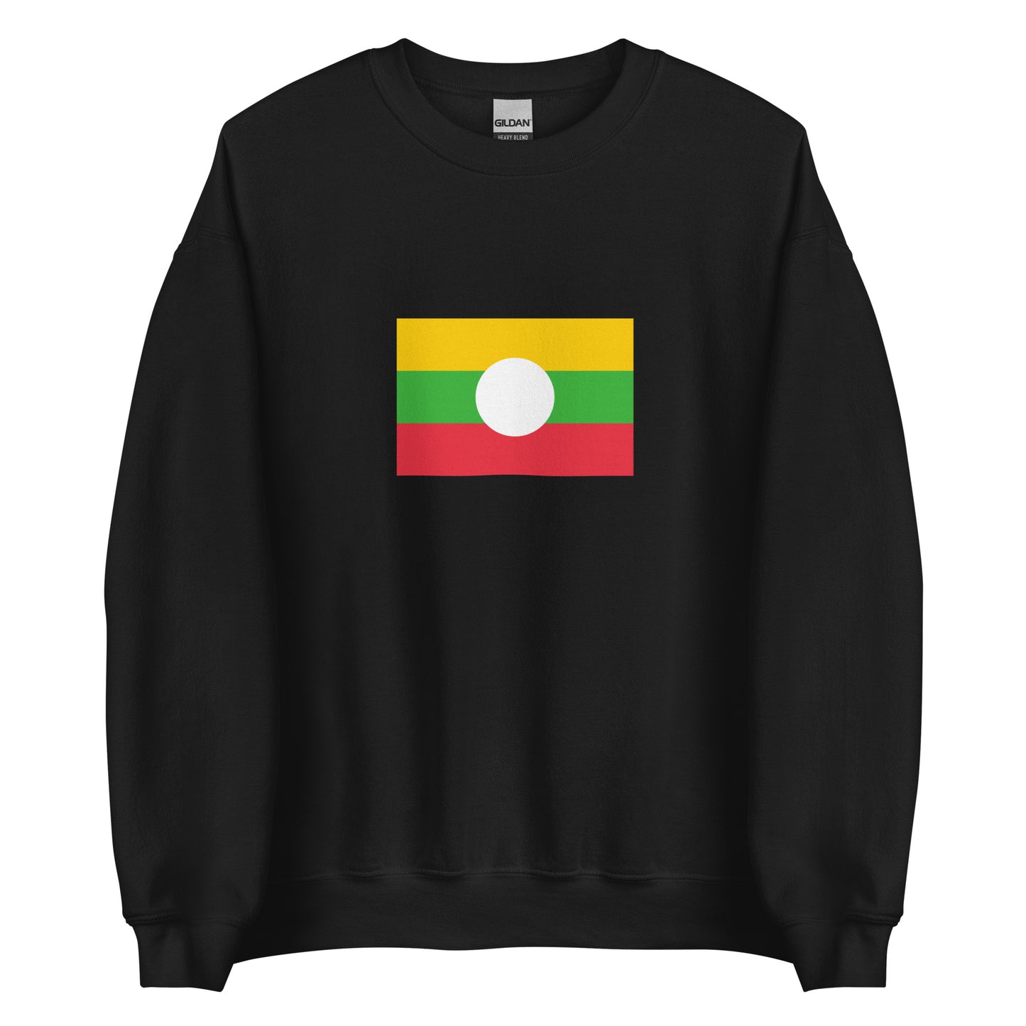 Myanmar (Burma) - Shan People | Ethnic Myanmar Flag Interactive Sweatshirt