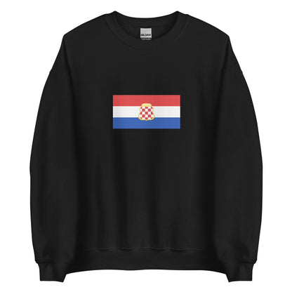 Bosnia Herzegovina - Bosnian Croats | Ethnic Bosnian Flag Interactive Sweatshirt
